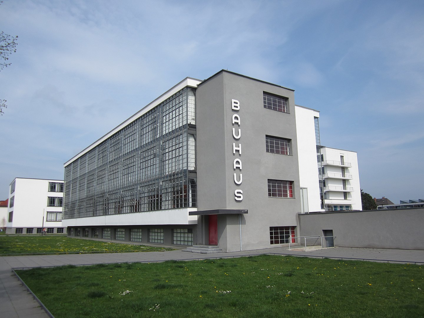 Bâtiment du Bauhaus à Dessau, Allemagne, 1925-1926